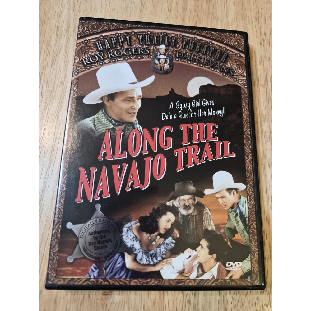 ALONG THE NAVAJO TRAIL, (1945) - Roy Rogers & Dale Evans, (2003 DVD) 62 minutes
